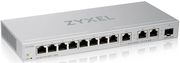 ZYXEL XGS1250-12 SWITCH 12-PORT WEB MANAGED WITH 3X10G PORTS + 1XSFP+