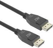 ACT AK4081 CABLE DISPLAY PORT 2.1 MALE-MALE 8K@60HZ 4K@240HZ 3M BLACK