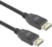 ACT AK4082 CABLE DISPLAY PORT 2.1 MALE-MALE 8K@60HZ 4K@240HZ 2M BLACK