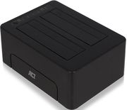 ACT ACT AC1504 2.5' AND 3.5' SATA DUAL HDD/SSD DOCKING STATION USB 3.2 GEN1