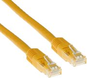ACT IB8805 NETWORK PATCH CABLE CAT.6 U/UTP 5M YELLOW BULK