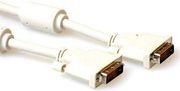 ACT AK3634 CABLE DVI-D PLUG - DVI-D PLUG 10 M WHITE