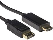 ACT AK3990 CABLE DISPLAYPORT MALE - HDMI-A MALE 1.8 M BLACK