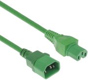 ACT AK5310 POWERCORD C14 - C15 GREEN 2 M