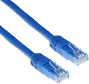 ACT IB8603 BLUE 3 METER U/UTP CAT6 PATCH CABLE WITH RJ45 CONNECTORS
