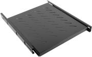 LANBERG FIXED SLIDING SHELF 19''1U/465X550MMMAX LOAD CAPACITY UP TO 18KG BLACK