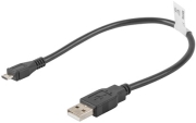 LANBERG LANBERG CABLE USB 2.0 MICRO AM-MBM5P BLACK 0.3M