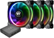 THERMALTAKE THERMALTAKE RIING PLUS 14 LED RGB RADIATOR FAN TT PREMIUM EDITION 140MM (3-PACK)