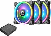 THERMALTAKE RIING TRIO 12 LED RGB RADIATOR FAN TT PREMIUM EDITION (3-FAN PACK)