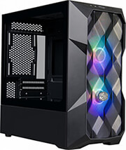 COOLERMASTER CASE COOLERMASTER MASTERBOX TD300 MESH MINI TOWER BLACK