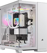 CASE CORSAIR 6500X ICUE LINK RGB DUAL CHAMBER TEMPERED GLASS MIDI-TOWER WHITE