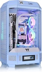 CASE THERMALTAKE THE TOWER 300 MICRO TOWER CHASIS MINI-ITX HYDRANGEA BLUE φωτογραφία