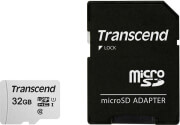 TRANSCEND TRANSCEND 300S TS32GUSD300S-A 32GB MICRO SDHC UHS-I U1 V30 A1 CLASS 10 WITH ADAPTER