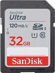 SANDISK ULTRA 32GB SDHC C10 U1 120MB/S SDSDB-032G-Z46
