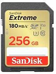 SANDISK EXTREME 256GB SDXC UHS-I CARD U3 V30 SDSDXVV-512G-GNCIN