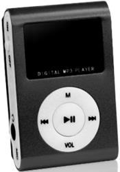 SETTY MP3 PLAYER WITH LCD + EARPHONES BLACK SLOT