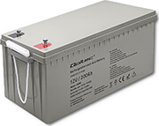 QOLTEC QOLTEC AGM BATTERY 12V 200AH MAX. 3000A