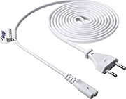 AKYGA AKYGA POWER CABLE FOR NOTEBOOK AK-RD-06A EIGHT CCA CEE 7/16 / IEC C7 1.5 M WHITE