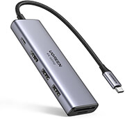 UGREEN MULTI FUNCTION TYPE-C CONVERTER 6-IN-1 WITH PD UGREEN CM511 60384