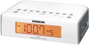 SANGEAN SANGEAN RCR-5 FM/AM DIGITAL TUNING CLOCK RADIO SILVER