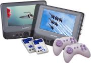 salora dvp7748 duo portable dvd player 2x 7 gaming controller photo salora dvp7748 duo portable dvd player 2x 7 gaming controller photo