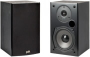 POLK AUDIO T15 BOOKSHELF SPEAKERS SET BLACK