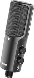 RODE NT-USB BLACK STUDIO MICROPHONE