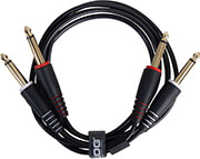 UDG UDG GEAR U97002BL ULTIMATE AUDIO CABLE SET 1/4'' JACK - 1/4'' JACK BLACK STRAIGHT 1.5M