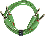 UDG UDG GEAR U97004GR ULTIMATE AUDIO CABLE SET 1/4'' JACK - 1/4'' JACK GREEN STRAIGHT 3M