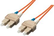 EQUIP EQUIP 253311 FIBER OPTIC PATCHCABLE SC-SC DUPLEX MM 50/125 OM2 ORANGE LSOH 1M