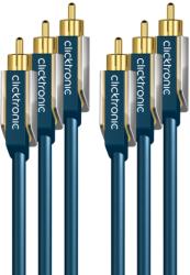 CLICKTRONIC CLICKTRONIC HC400 3RCA VIDEO CABLE 5M ADVANCED