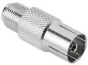 HAMA 122488 43457 SAT ADAPTER F-FEMALE - COAXIAL FEMALE