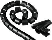 HAMA 20602 CABLE BUNDLE TUBE 20MM EASY COVER 2.5M BLACK