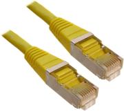 INLINE PATCH CABLE S/FTP CAT.5E RJ45 0.5M YELLOW φωτογραφία