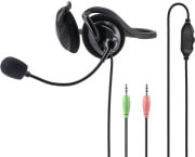 HAMA HAMA 139920 NHS-P100 PC OFFICE HEADSET WITH NECKBAND, STEREO, BLACK
