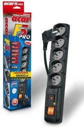 ACAR SURGE PROTECTOR F5 PRO 3M BLACK