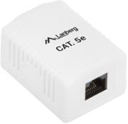 LANBERG UTP DATA BOX 1PORT UNSHIELDED CAT.5E