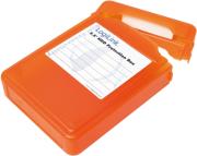 LOGILINK UA0133O HARD COVER PROTECTION BOX FOR 1X 3.5'' HDD ORANGE