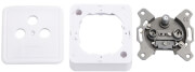 LOGILINK LOGILINK CA1003 ANTENNA WALL SOCKET FOR SAT/TV/RADIO WHITE