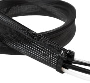 LOGILINK KAB0048 CABLE FLEXWRAP WITH ZIPPER 50MM 1M BLACK