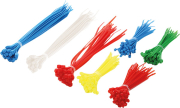 LOGILINK KAB0017 CABLE TIE SET 300PCS 2 LENGTHS RED/GREEN/BLUE/YELLOW
