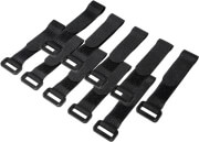 LOGILINK KAB0056 WIRE STRAP 150X20MM 10PCS BLACK