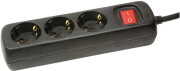 LOGILINK LOGILINK LPS206B 3-SOCKET OUTLET STRIP WITH SWITCH/CHILD PROTECTION 1.4M BLACK