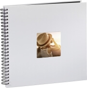 HAMA 02109 FINE ART SPIRAL BOUND ALBUM 36X32CM 50 BLACK PAGES CHALK GREY φωτογραφία