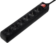 HAMA 137266 ΠΟΛΥΠΡΙΖΟ 6 ΘΕΣΕΩΝ ΜΕ ΔΙΑΚΟΠΤΗ ΚΑΙ ΠΑΙΔΙΚΗ ΠΡΟΣΤΑΣΙΑ 5M BLACK