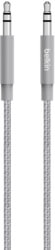 BELKIN AV10164BT04-GRY PREMIUM MIXIT METALLIC AUX CABLE 3.5MM 1.2M GREY