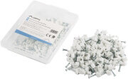 LANBERG 3.5MM CABLE CLIPS 100PCS WHITE