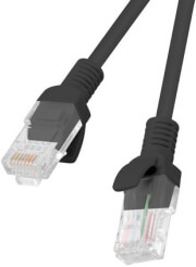 LANBERG LANBERG PATCHCORD CAT.5E 0.25M BLACK 10-PACK
