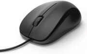 HAMA 182606 MC-300 OPTICAL 3-BUTTON MOUSE, CABLED, BLACK, SILENT