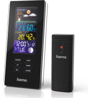 HAMA HAMA 186312 ELECTRONIC WEATHER STATION HAMA COLOR EDGE BLACK